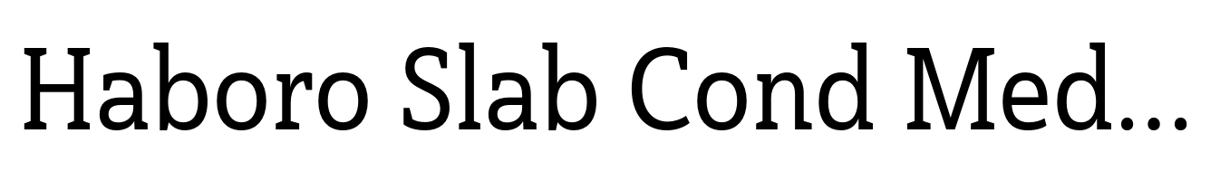 Haboro Slab Cond Medium
